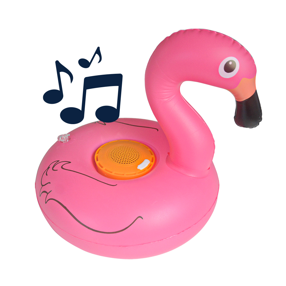 BluMill Opblaasbare Speaker - Flamingo