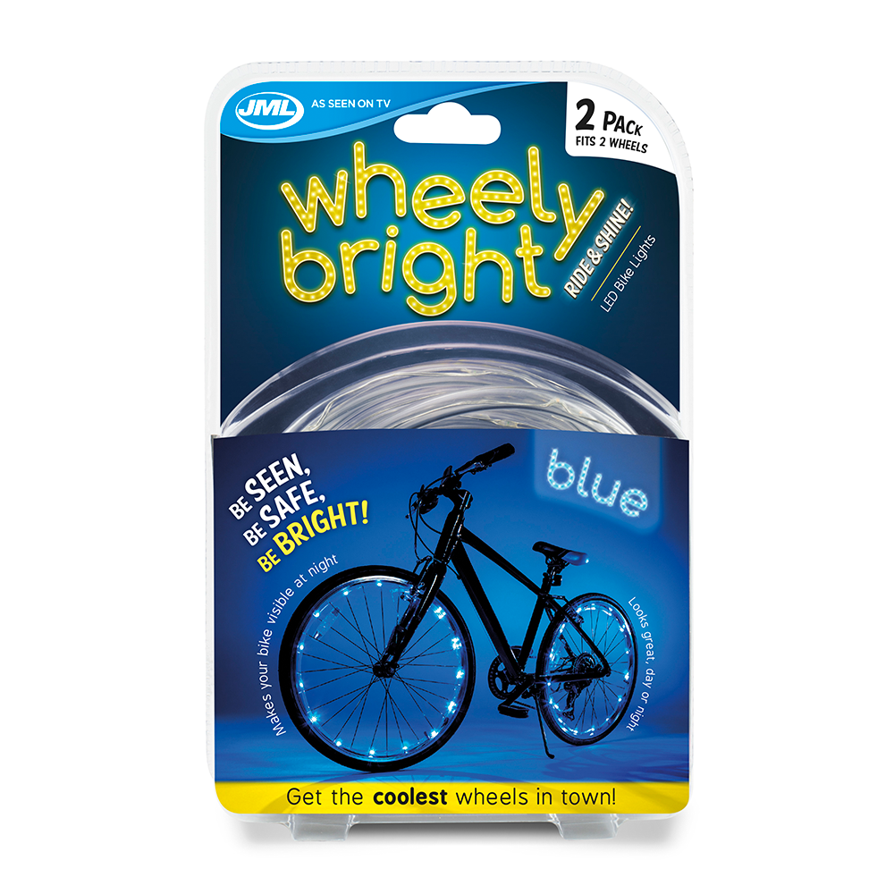 Wheely Bright Blauw - Set van 2