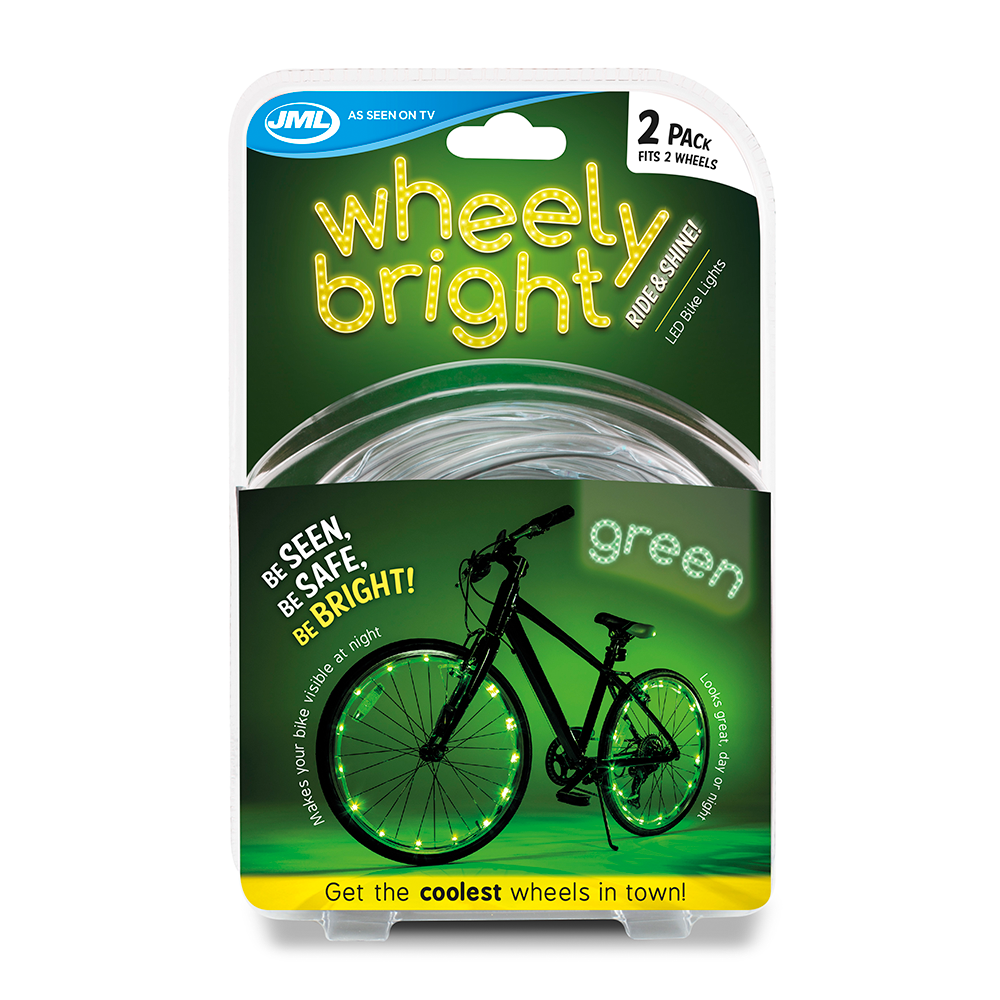 Wheely Bright Groen - Set van 2